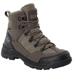 Buty trekkingowe męskie Jack Wolfskin Cold Bay Mid Texapore. Czarne buty trekkingowe męskie Jack Wolfskin, z materiału, bez zapięcia, trekkingowe. Za 565.00 zł.