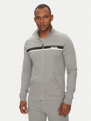BOSS Bluza Authentic 50540660 Szary Regular Fit. Szare bluzy bez kaptura męskie Boss, l, z bawełny. Za 379.99 zł.