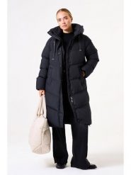 Garcia Płaszcz zimowy w kolorze czarnym rozmiar: M. Czarne płaszcze damskie Garcia, na zimę, m, bez wzorów, z puchu. Za 391.99 zł.