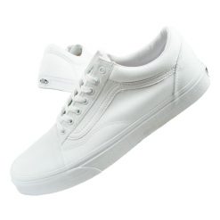 Buty trampki sportowe męskie Vans Old Skool. Białe trampki i tenisówki męskie Vans, bez wzorów, z materiału, bez zapięcia. Za 179.00 zł.