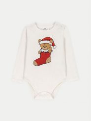 Coccodrillo Body dziecięce ZC4112104MER Écru. Body niemowlęce COCCODRILLO, bez wzorów, z bawełny, bez ramiączek. Za 29.99 zł.