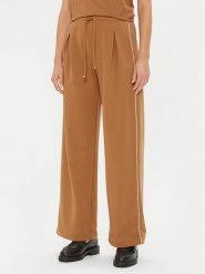 Max Mara Leisure Spodnie dresowe Curve 2426786068 Brązowy Regular Fit. Brązowe spodnie dresowe damskie Max Mara Leisure, m, bez wzorów, z dresówki. Za 479.99 zł.