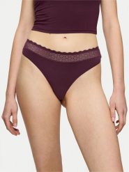 Triumph Stringi Feel Of Modal 10219764 Bordowy. Czerwone stringi damskie Triumph, m, bez wzorów. Za 39.99 zł.