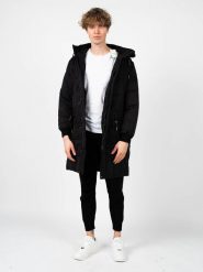 Pepe Jeans Kurtka "Jaden Parka" | PM402595 | Jaden | Mężczyzna | Czarny. Czarne kurtki męskie Pepe Jeans, m, bez wzorów, z bawełny. W wyprzedaży za 729.00 zł.
