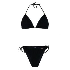 Damski 2-częściowy kostium kąpielowy Protest Layo. Czarne bikini damskie Protest, bez wzorów. Za 253.50 zł.