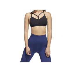 Biustonosz sportowy damski Adidas Dynamic. Czarne biustonosze sportowe damskie Adidas, bez wzorów. Za 123.00 zł.