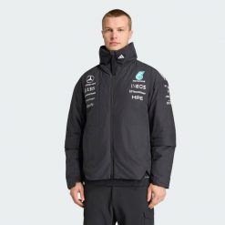 Kurtka Mercedes - Amg Petronas Formula 1 Team Engineers. Czarne kurtki męskie Adidas, bez wzorów, bez kaptura. Za 899.00 zł.