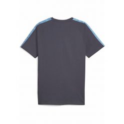 Męska koszulka Olympique Marsylia KING PUMA Galactic Gray Luminous Blue. Niebieskie t-shirty sportowe męskie Puma, m, bez ramiączek, do piłki nożnej. Za 179.00 zł.