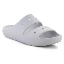 Klapki unisex Crocs Classic Sandal V2. Szare klapki i japonki męskie Crocs, z materiału. Za 135.99 zł.