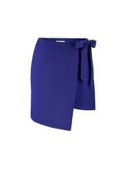 MARLU Spódnica w kolorze niebieskim rozmiar: 40. Niebieskie spódniczki damskie MARLU, bez wzorów, z podwyższonym stanem, mini, asymetryczne. Za 132.05 zł.