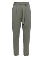 MOSS COPENHAGEN Spodnie "Popye" w kolorze khaki rozmiar: XL. Brązowe spodnie materiałowe damskie MOSS COPENHAGEN, bez wzorów, z materiału, klasyczne. Za 166.88 zł.