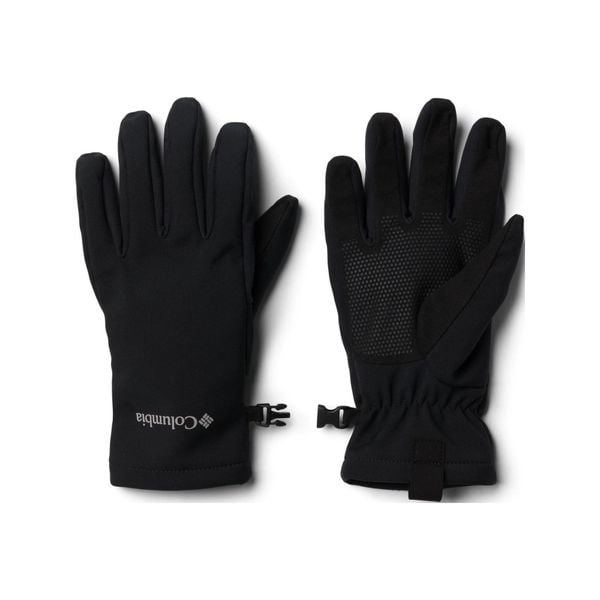 Rękawiczki damskie Columbia Kruser Ridge II Softshell. Czarne rękawiczki damskie Columbia, na zimę, bez wzorów, z softshellu. W wyprzedaży za 228.00 zł.