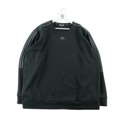 Second life - Adidas męska bluza 3-Stripes czarna - Jak nowy. Czarne bluzy bez kaptura męskie Adidas, m. Za 85.16 zł.
