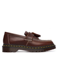 Półbuty Dr. Martens. Czerwone półbuty męskie Dr. Martens, bez zapięcia. Za 919.99 zł.