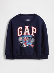 GAP Bluza w kolorze granatowym rozmiar: 92. Niebieskie bluzy i bluzki niemowlęce GAP, bez wzorów, z bawełny, bez ramiączek, bez kaptura. Za 43.95 zł.