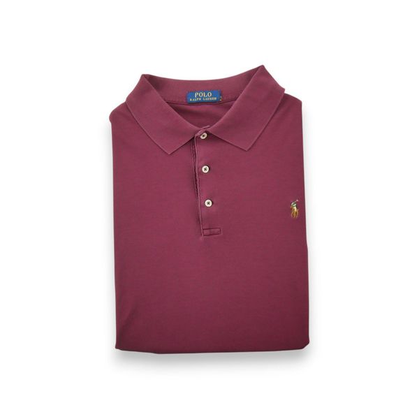 Second life - Koszulka Ralph Lauren męska z krótkim rękawem - Stan bardzo dobry. Czerwone t-shirty sportowe męskie Ralph Lauren, l, bez ramiączek, na golfa. Za 114.98 zł.