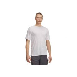 Sweter żakardowy Under Armour Tech Vent. Szare swetry męskie Under Armour, bez wzorów, z żakardem, bez kołnierzyka. Za 177.65 zł.