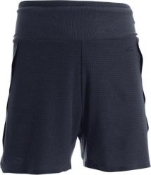 Spodenki do biegania męskie Inov-8 Airlite Pro Shorts. Czarne szorty męskie Inov-8, z materiału, bez kołnierzyka. Za 324.49 zł.