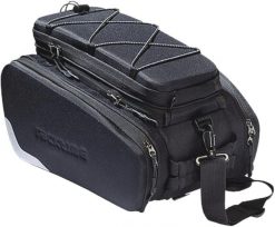Torba na bagażnik Racktime Odin 2.0 Snapit 2.0. Czarne torby męskie na ramię RACKTIME, bez wzorów, z nylonu, bez dodatków. Za 451.50 zł.