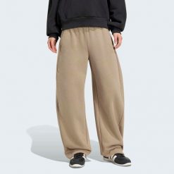Spodnie damskie ADIDAS Barrell. Spodnie materiałowe damskie Adidas, bez wzorów, z bawełny. Za 239.99 zł.