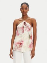 Marciano Guess Top 5GGH10 7298A Kolorowy Regular Fit. Topy damskie Marciano Guess, z aplikacjami, z wiskozy, bez kołnierzyka. Za 759.99 zł.