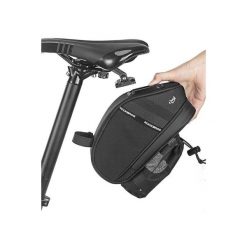 Torba rowerowa Hydroback 1,5L. Czarne torebki klasyczne damskie ROCKBROS, bez wzorów, bez dodatków. Za 109.99 zł.