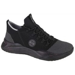 Buty Big Star Shoes M LL174282 czarne. Czarne buty sportowe na co dzień męskie z gumy, bez zapięcia. Za 301.07 zł.