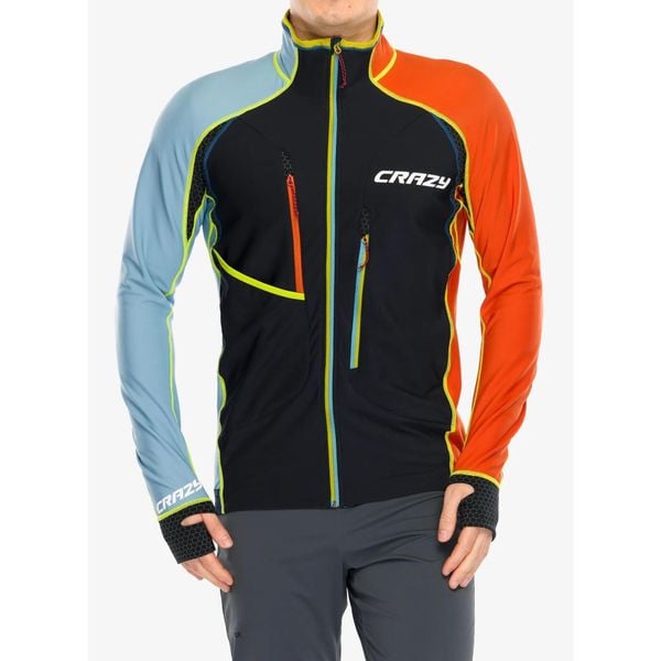 Bluza rozpinana męska Crazy Pull Acceleration. Czarne bluzy bez kaptura męskie Crazy, m. Za 833.99 zł.