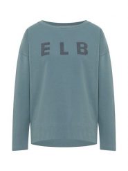 ELBSAND Bluza "Alaia" w kolorze niebieskim rozmiar: S. Niebieskie bluzy bez kaptura damskie ELBSAND, s. Za 153.71 zł.