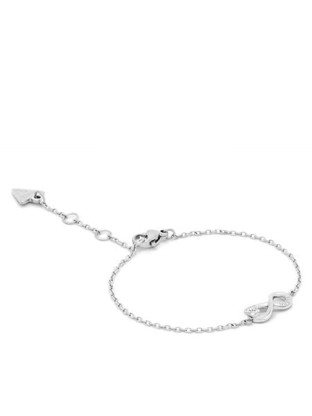 Guess Bransoletka JUBB06 048JW Srebrny. Szare bransoletki damskie Guess, srebrne. Za 168.99 zł.