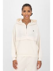 Alife and kickin Sweter "MajviAK" w kolorze kremowym rozmiar: M. Brązowe swetry klasyczne damskie Alife and Kickin, m, bez kołnierzyka. Za 175.26 zł.