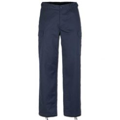 Spodnie bushcraft męskie Brandit BDU US Ranger Navy. Niebieskie spodnie materiałowe męskie Brandit, bez wzorów, sportowe. Za 185.00 zł.