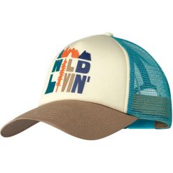 Czapka z daszkiem BUFF TRUCKER CAP SCEN MULTI. Czarne czapki męskie Buff, bez wzorów. Za 92.99 zł.