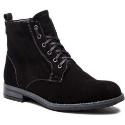 Kozaki SERGIO BARDI - Berlingo FW127372418AD 801. Czarne buty zimowe męskie Sergio Bardi, ze skóry ekologicznej, bez zapięcia. W wyprzedaży za 209.00 zł.