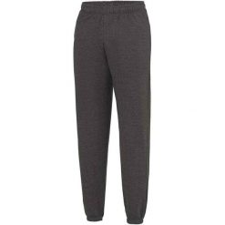 Spodnie Do Biegania Z Mankietami Dla Dorosłych Unisex College Plain. Brązowe spodnie dresowe damskie AWDIS, bez wzorów. Za 118.99 zł.