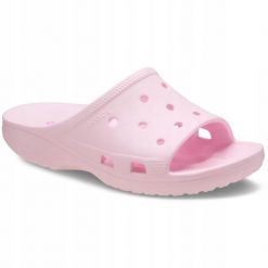 Klapki Dla Dorosłych Crocs Saturday Slide. Czerwone klapki damskie Crocs, z materiału. Za 139.99 zł.