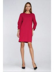 Nife Sukienka w kolorze czerwonym rozmiar: 40. Czerwone sukienki damskie Nife, bez wzorów, bez kołnierzyka, bez ramiączek, mini. Za 167.67 zł.