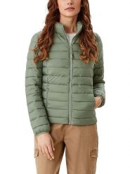 S.Oliver Kurtka pikowana w kolorze zielonym rozmiar: 38. Zielone kurtki damskie S.Oliver, s, bez wzorów, bez kaptura. Za 174.95 zł.