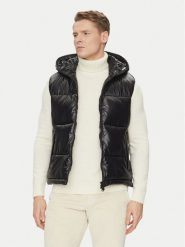 Save The Duck Bezrękawnik D80296M LUCK19 Czarny Regular Fit. Czarne kamizelki męskie SAVE THE DUCK, m, z syntetyku. Za 459.99 zł.