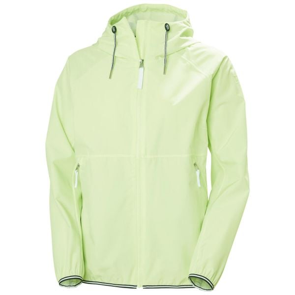 Damska kurtka wodoodporna Helly Hansen Koster. Zielone kurtki przeciwdeszczowe damskie Helly Hansen, bez kaptura. Za 591.50 zł.