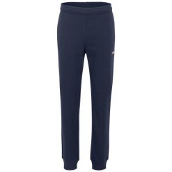Spodnie męskie Fila Lunigo. Czarne spodnie materiałowe męskie Fila, bez wzorów, eleganckie. Za 163.00 zł.