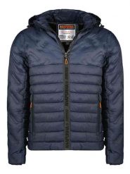 ANAPURNA Kurtka pikowana "Buratana" w kolorze granatowym rozmiar: 3XL. Niebieskie kurtki męskie ANAPURNA, xl, z aplikacjami, bez kaptura. Za 166.88 zł.