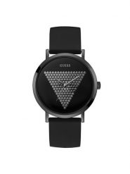 Guess Zegarek Imprint W1161G2 Czarny. Czarne, analogowe zegarki męskie Guess. Za 489.99 zł.