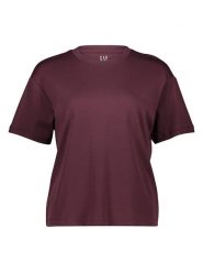 GAP Koszulka w kolorze bordowym rozmiar: XL. Czerwone bluzki damskie GAP, xl, bez wzorów, z bawełny, bez kołnierzyka, bez ramiączek. Za 109.95 zł.
