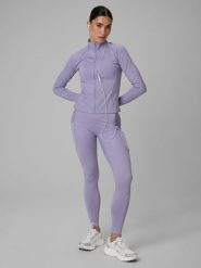 4F Legginsy treningowe szybkoschnące damskie - fioletowe S. Fioletowe legginsy damskie 4f, s, bez wzorów. Za 169.99 zł.