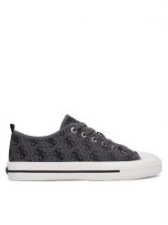 Guess Trampki FMJCLI FAL12 Szary. Szare trampki i tenisówki męskie Guess, z aplikacjami, z materiału, bez zapięcia. Za 419.99 zł.