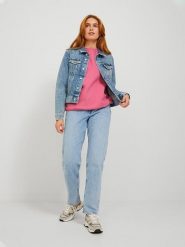JJXX Bluza w kolorze różowym rozmiar: XL. Różowe bluzy bez kaptura damskie JJXX, xl. Za 69.99 zł.