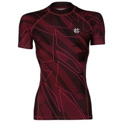 Koszulka Sportowa Damska do fitness Rasguard MMA EXTREME HOBBY SHADOW. Niebieskie bielizna termoaktywna damska EXTREME HOBBY, l, bez wzorów, z bawełny, bez ramiączek. Za 199.00 zł.