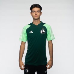 Koszulka piłkarska adidas Tiro 23 Legia Warszawa. T-shirty sportowe męskie Adidas, s, bez ramiączek, do piłki nożnej. W wyprzedaży za 199.99 zł.