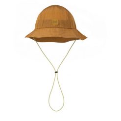 Kapelusz BUFF GO BUCKET HAT SOLID. Brązowe kapelusze damskie Buff, bez wzorów. Za 140.99 zł.